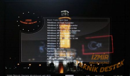 İzmir Teknik Destek USB MultiBoot V 4.0 UEFI